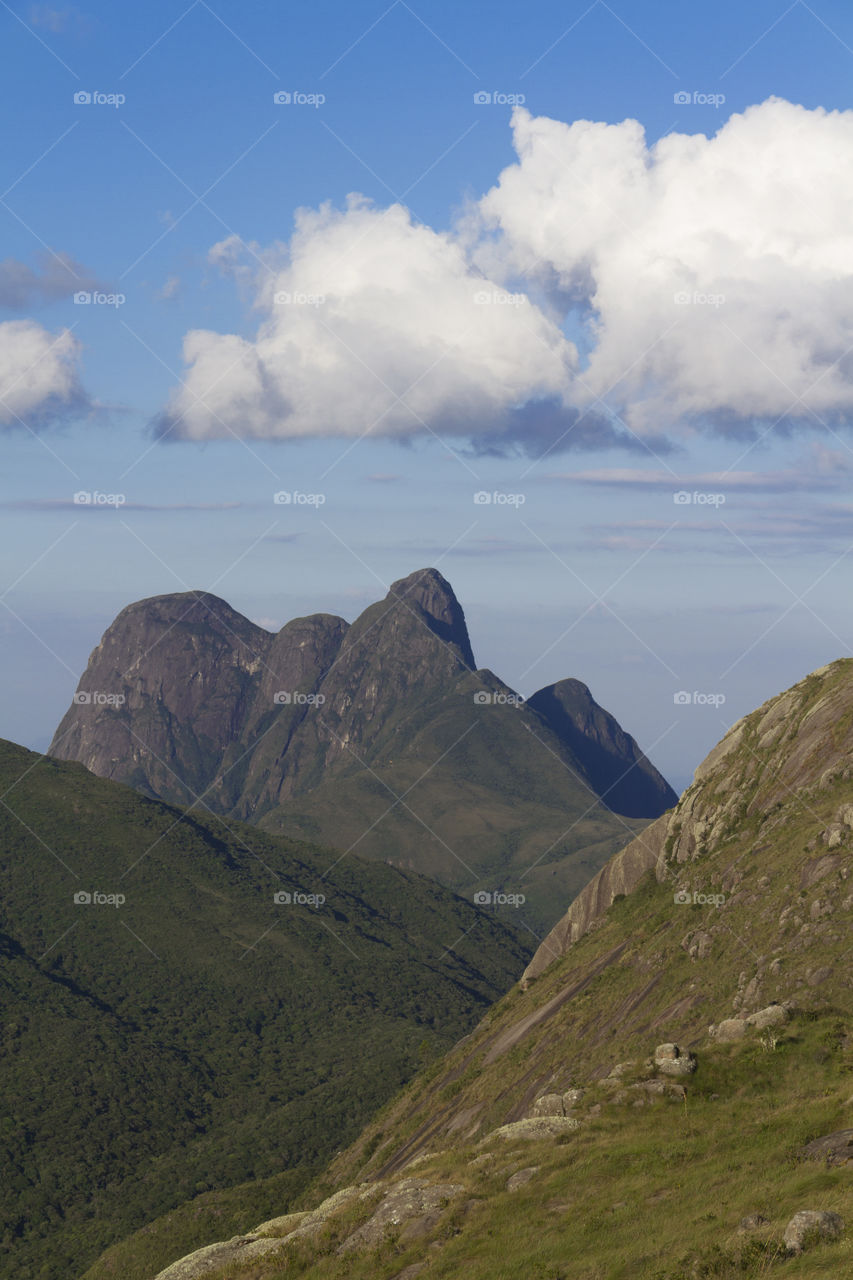 Nature of Brazil - Pico Parana mountain.