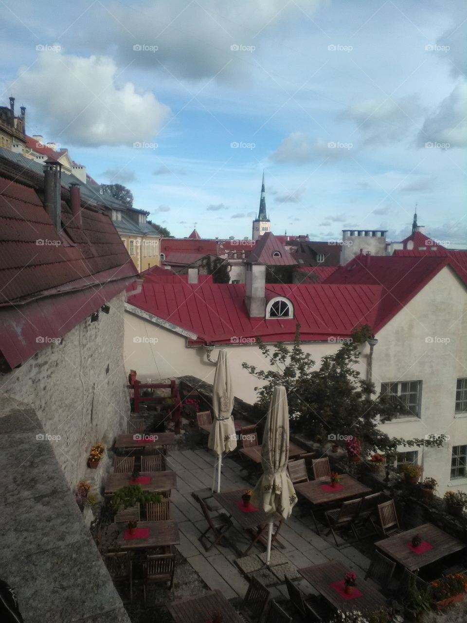 Tallin's Old Town - view from above!