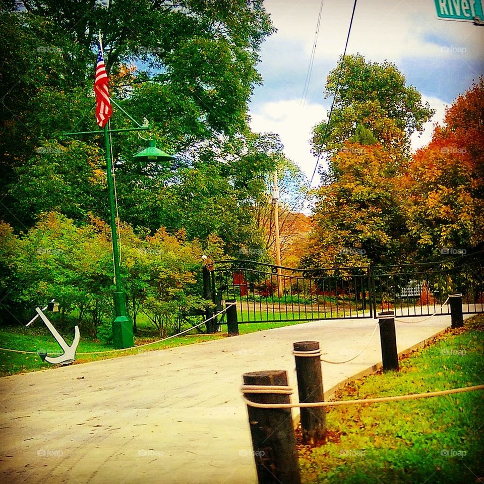 Fall Driveway 