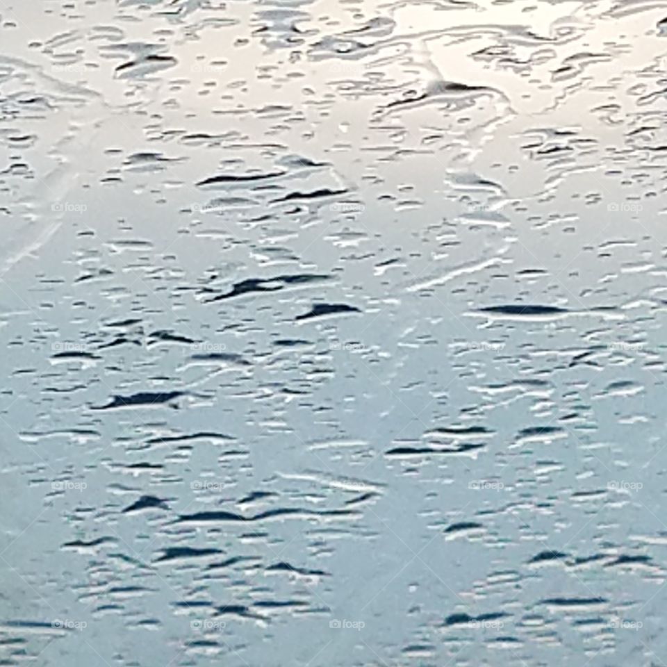 Raindrops on the Windshield