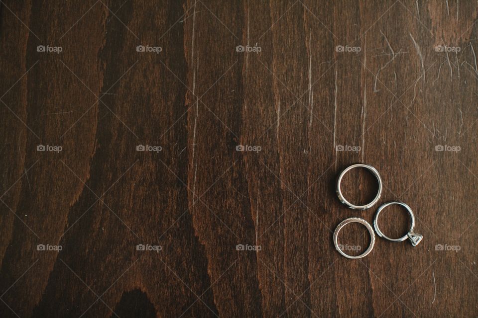 Wood and rings