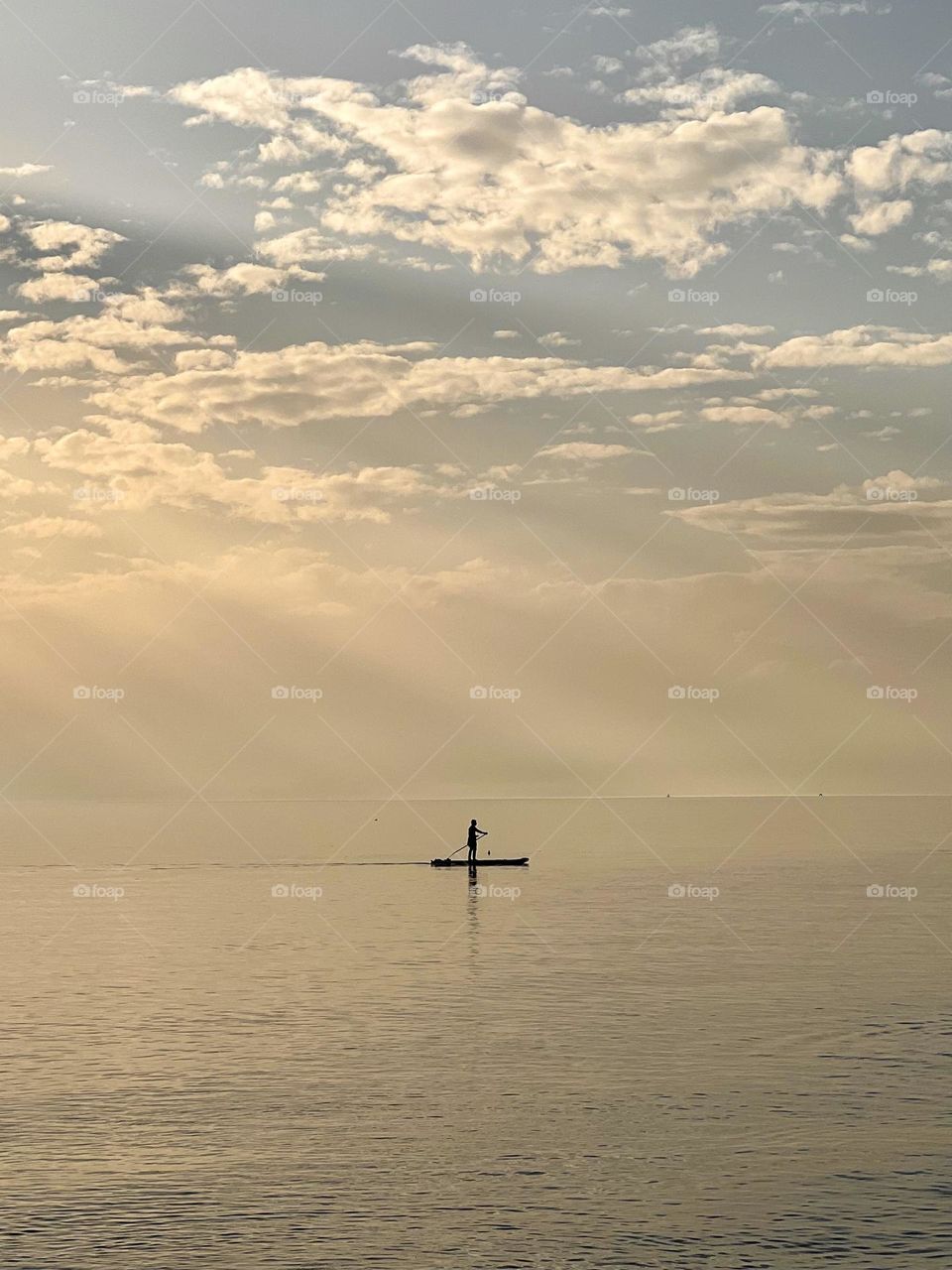 Paddle at the lake