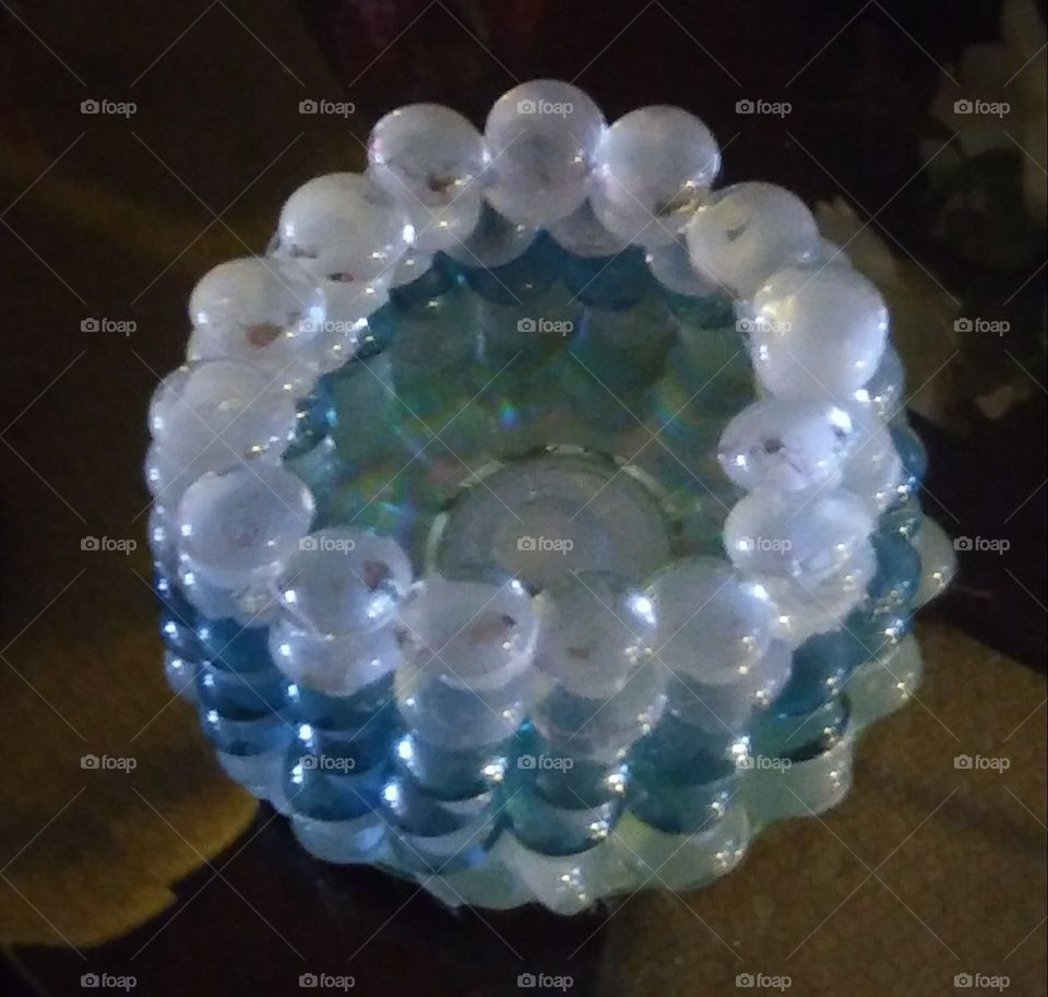 glass gem candy dish