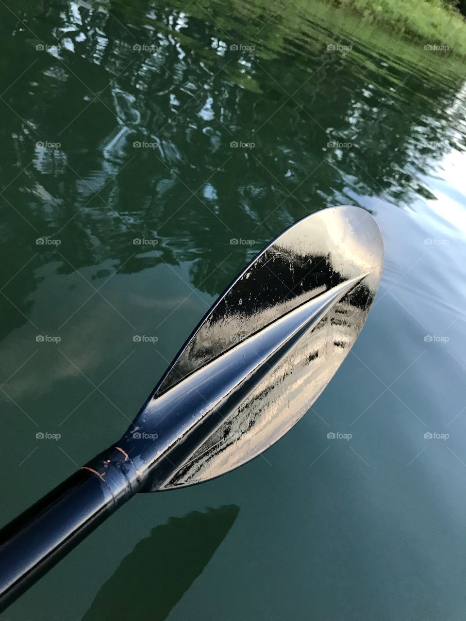 Paddle reflections 