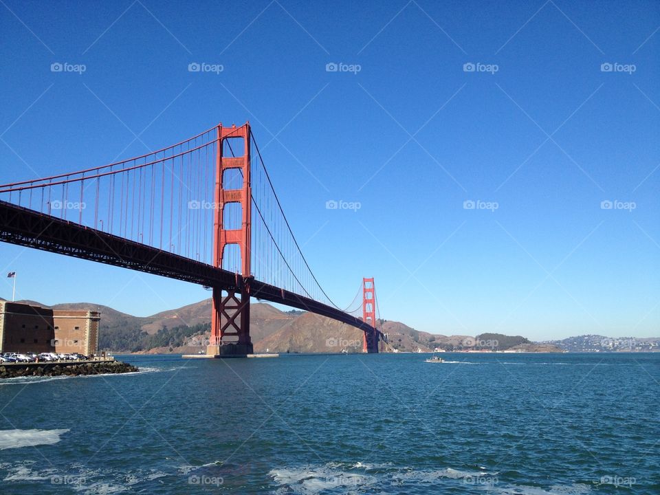 Golden Gate Bridge . San Francisco . 