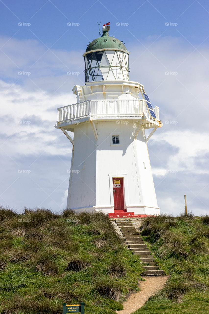 New Zealand - Waipapa Point, light house 