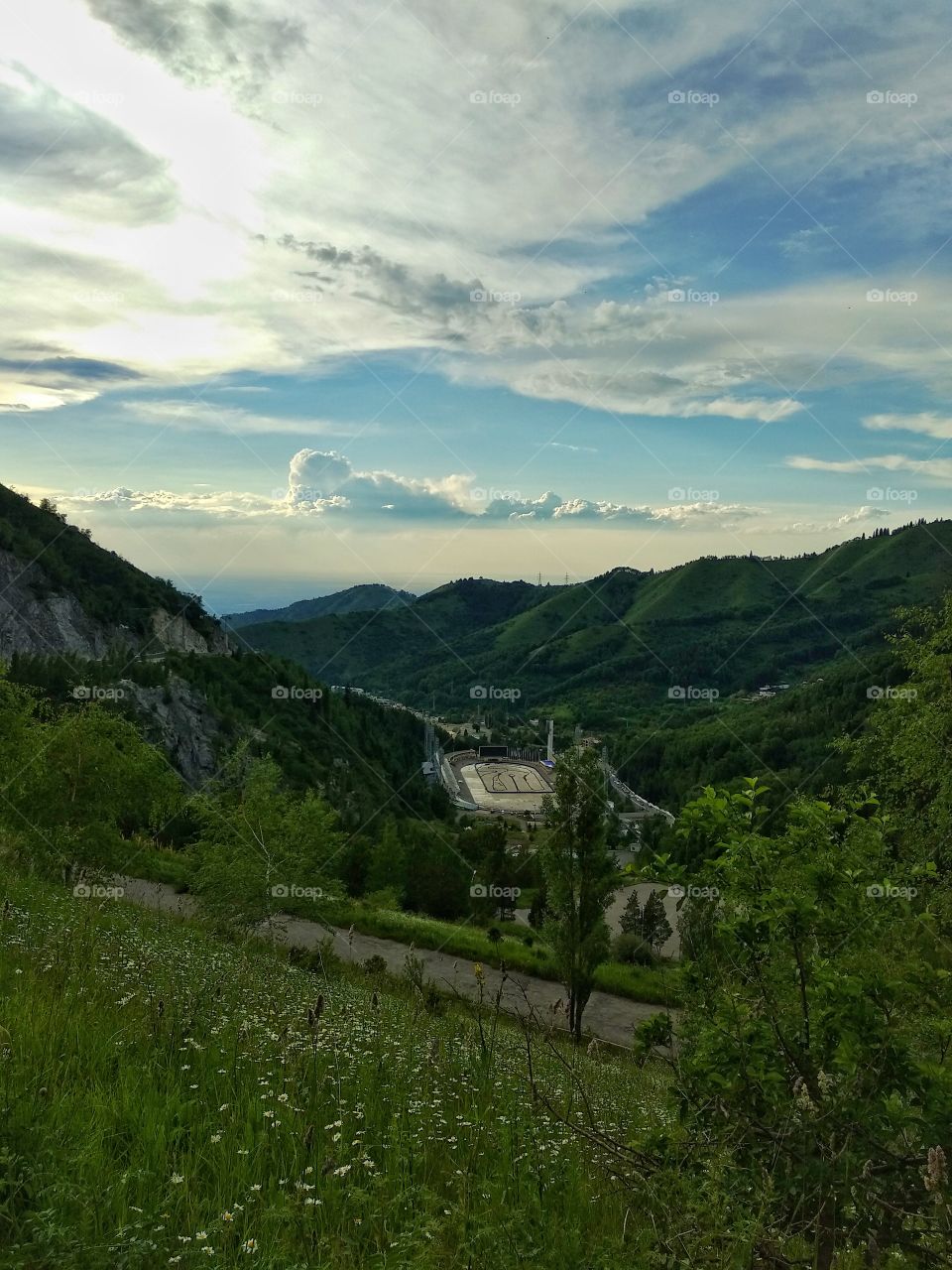 medeo. mountains. kz