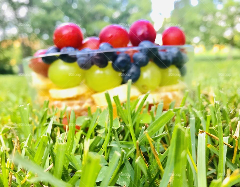 I am going to enjoy eating this delicious bowl of rainbow fruit after a few foap pics of course! 