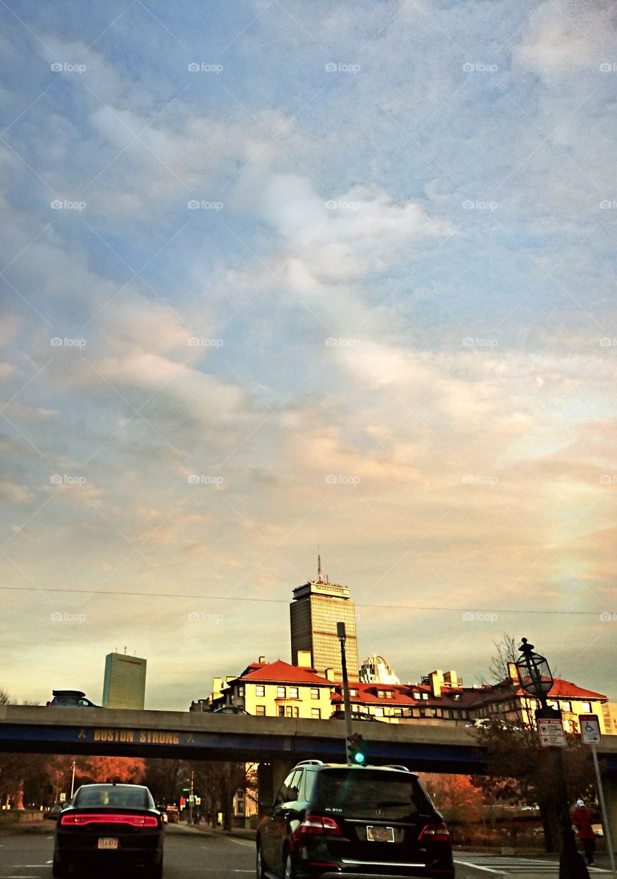 Boston sky