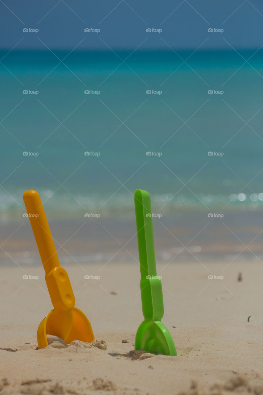 Beach and sand playing stuff