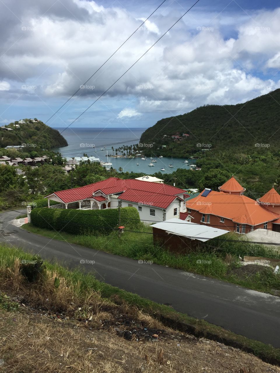 St.Lucia Fishing Village