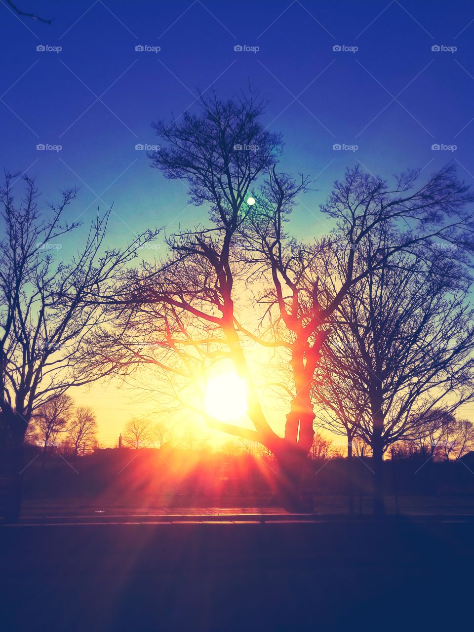 Beautiful niagara sundown