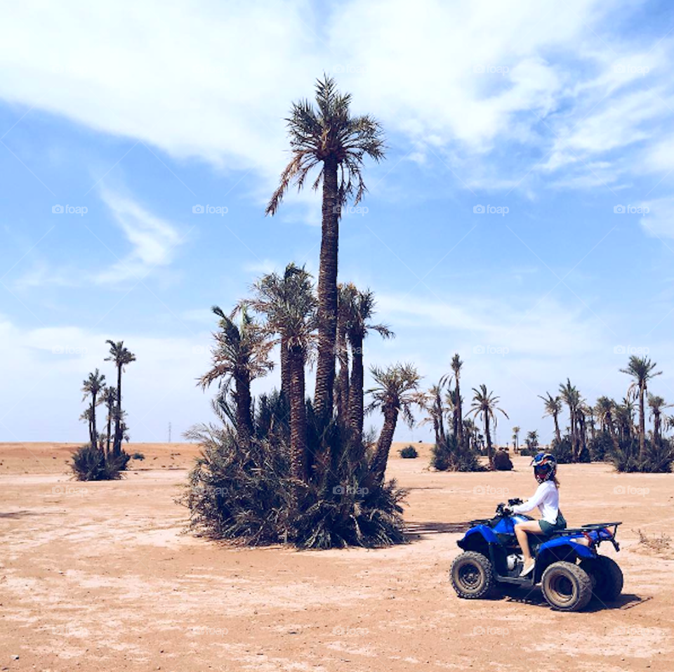 beach racing in Morocco 