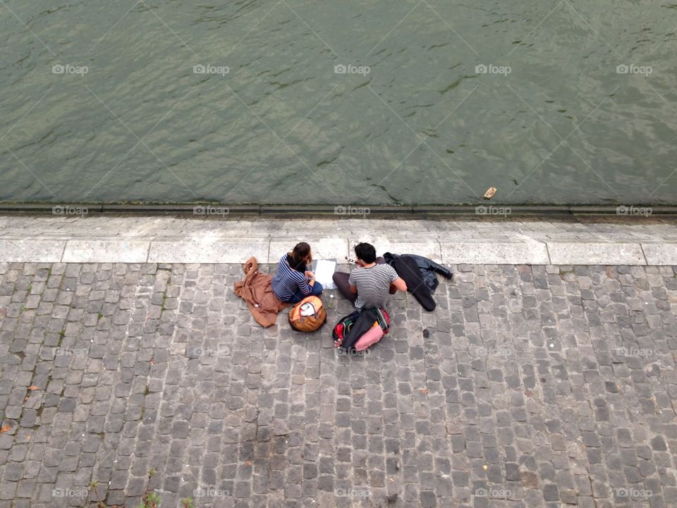 People, Street, Water, Adult, Urban