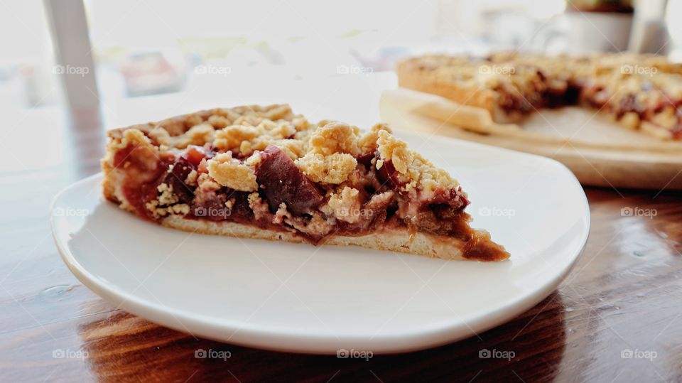 Homemade pie