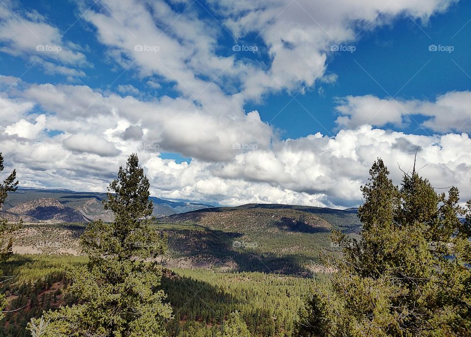 Looking across the valley...