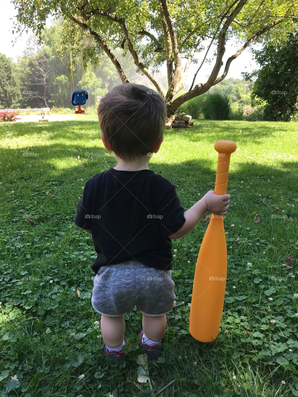 11 month old boy and his bat⚾️
