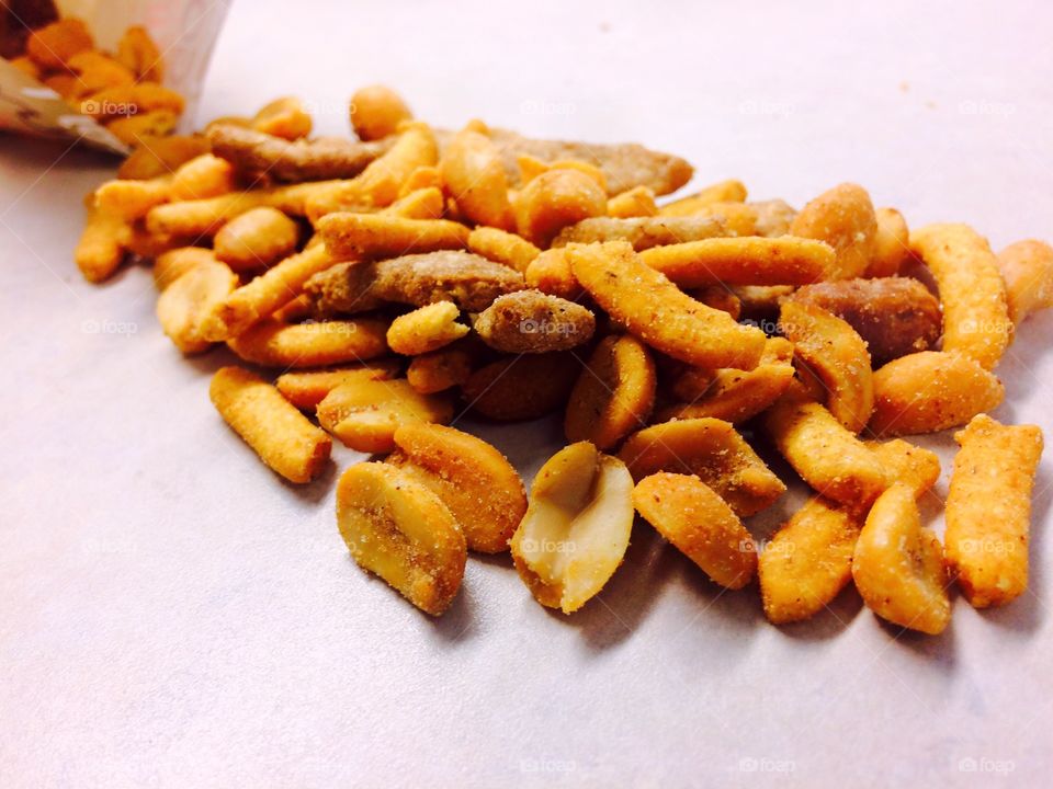 Spicy snacks mix