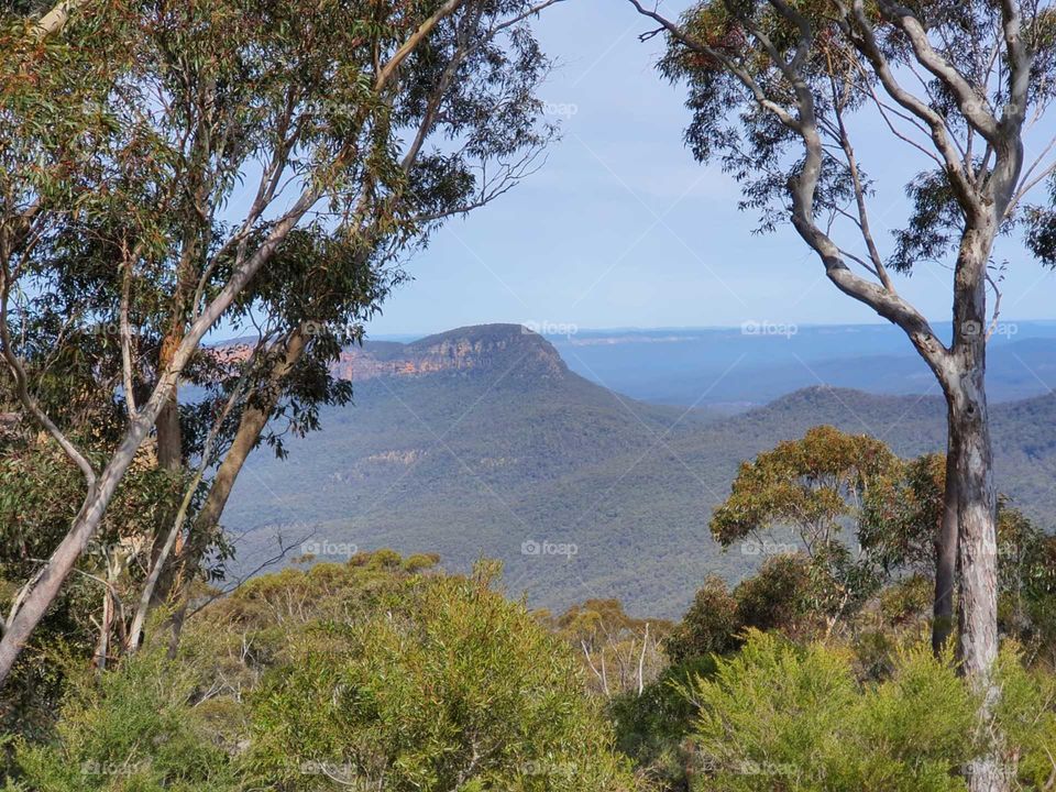 Gorgeous views of the Blue mountains  