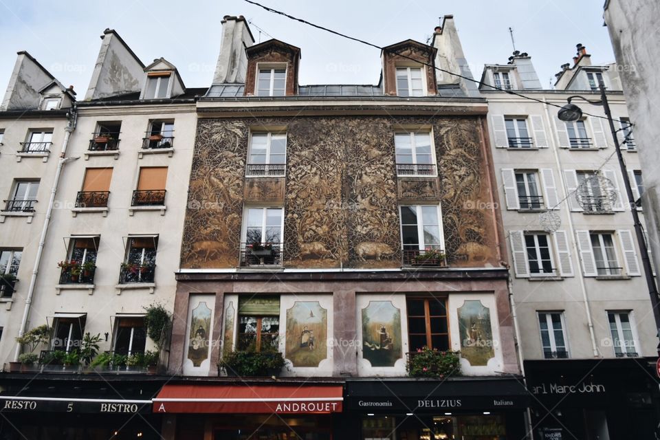 Facades of Paris 