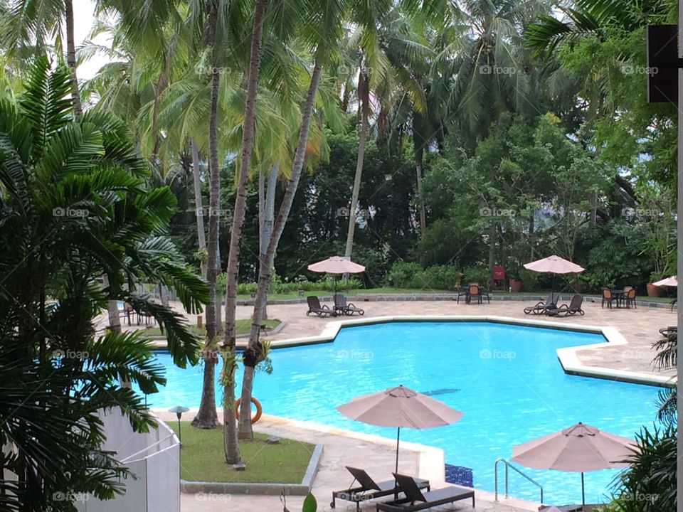 Pool at Equatorial Hotel, Penang