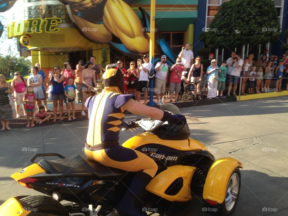 Wolverine rides