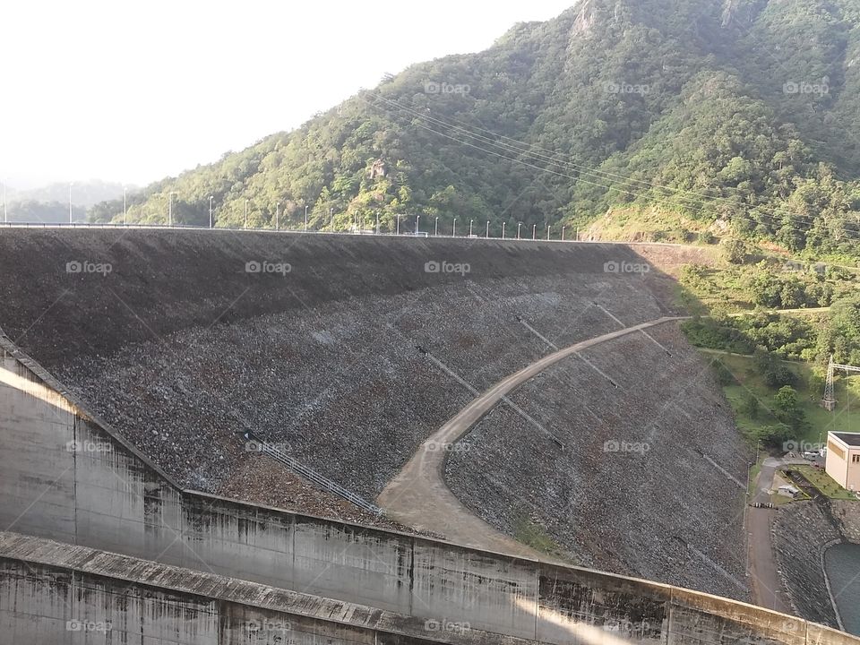Victoria Dam in Srilanka