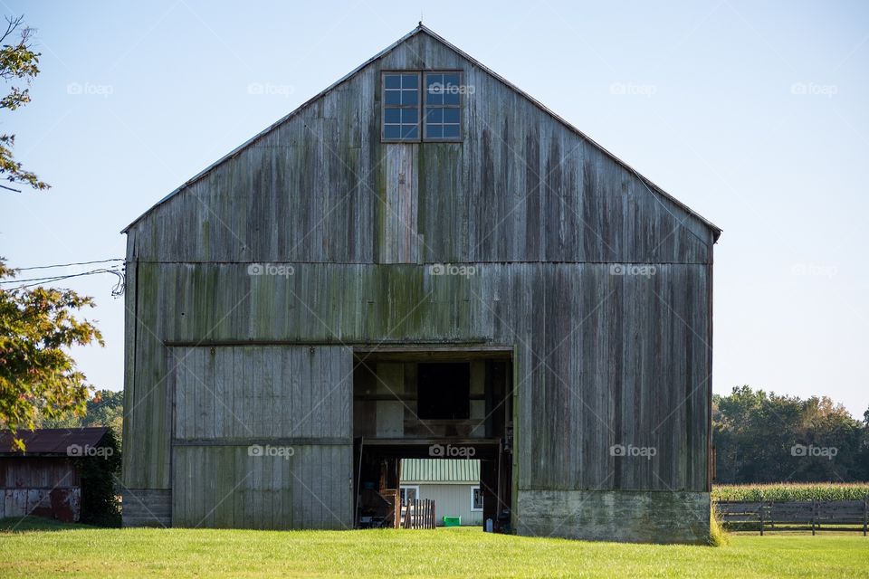 Faded Barn