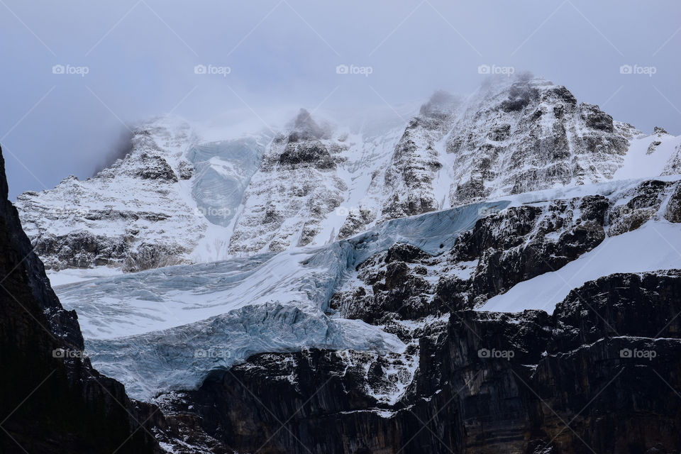 Valley of the Ten Peaks Glacier 