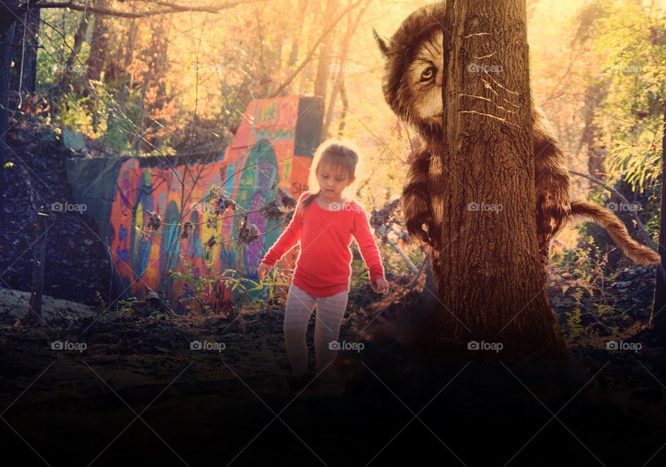 People, Tree, Fall, Outdoors, Child