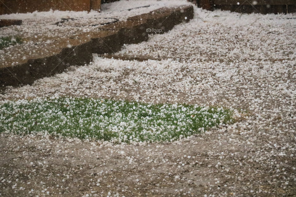 Hail storm