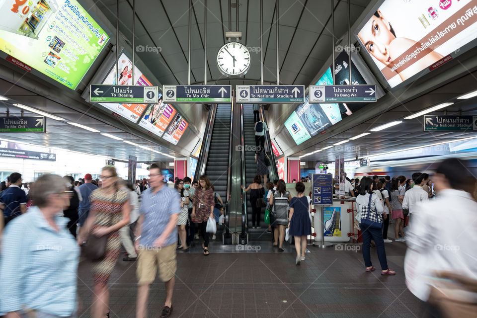 BTS public train station 