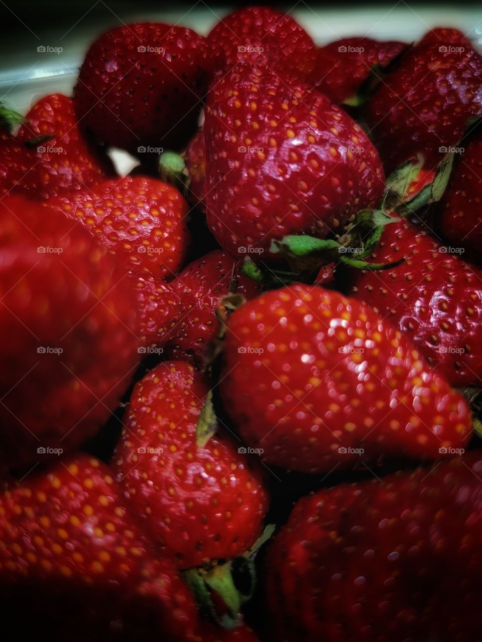Fruits berry view bio fresh yummy healthy Red strawberry view table day part