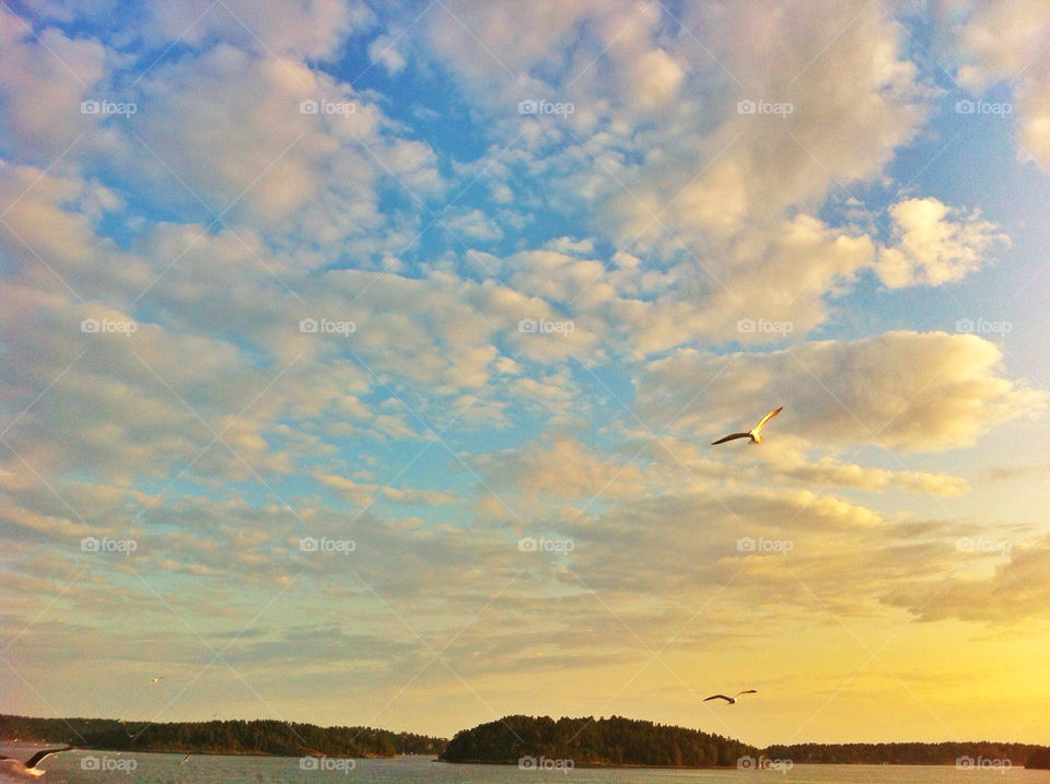 sky sunset clouds himmel by jempa_m