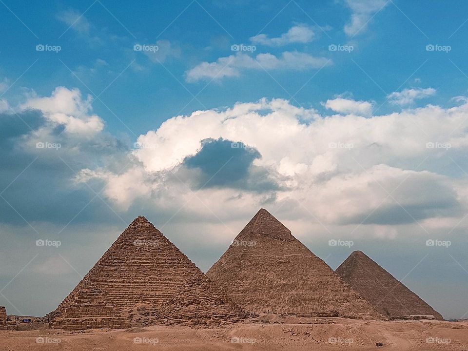 Great Pyramids at Egypt