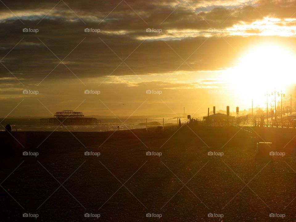 Sunset at Brighton 
