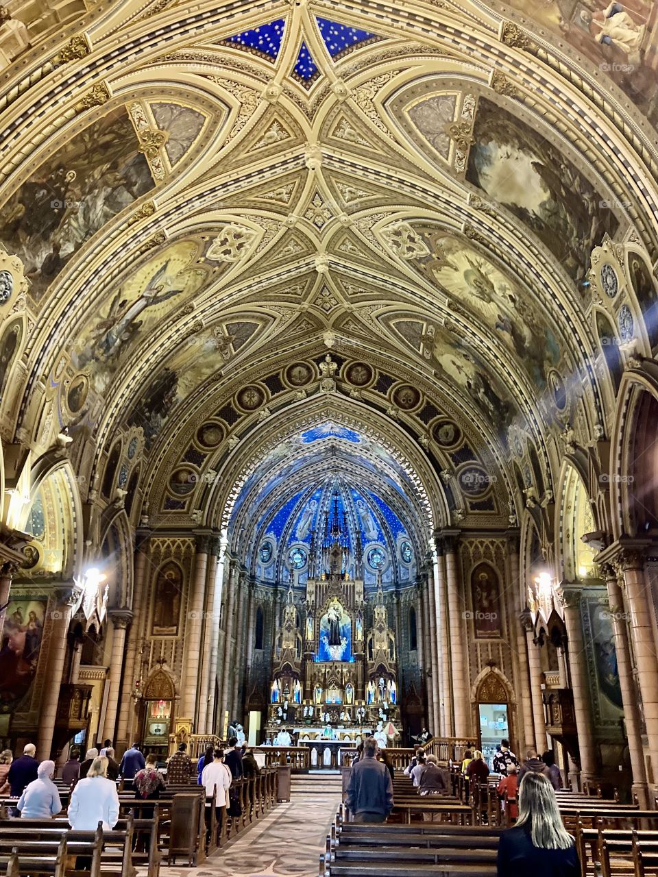 Basílica Santo Antônio do Embaré , em Santos-SP. Belíssima!