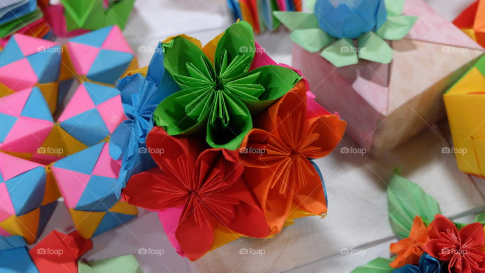 Colorful Origami