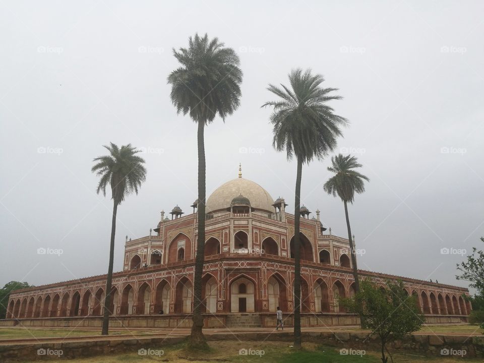 humayun's tomb, delhi, india