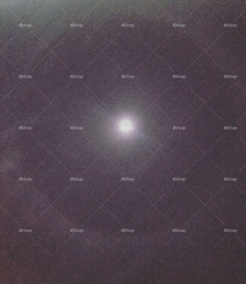 Full moon & captured its Aura 