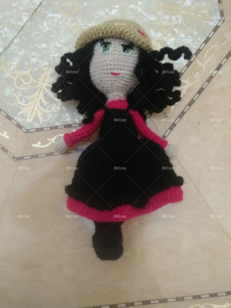 a black girl doll