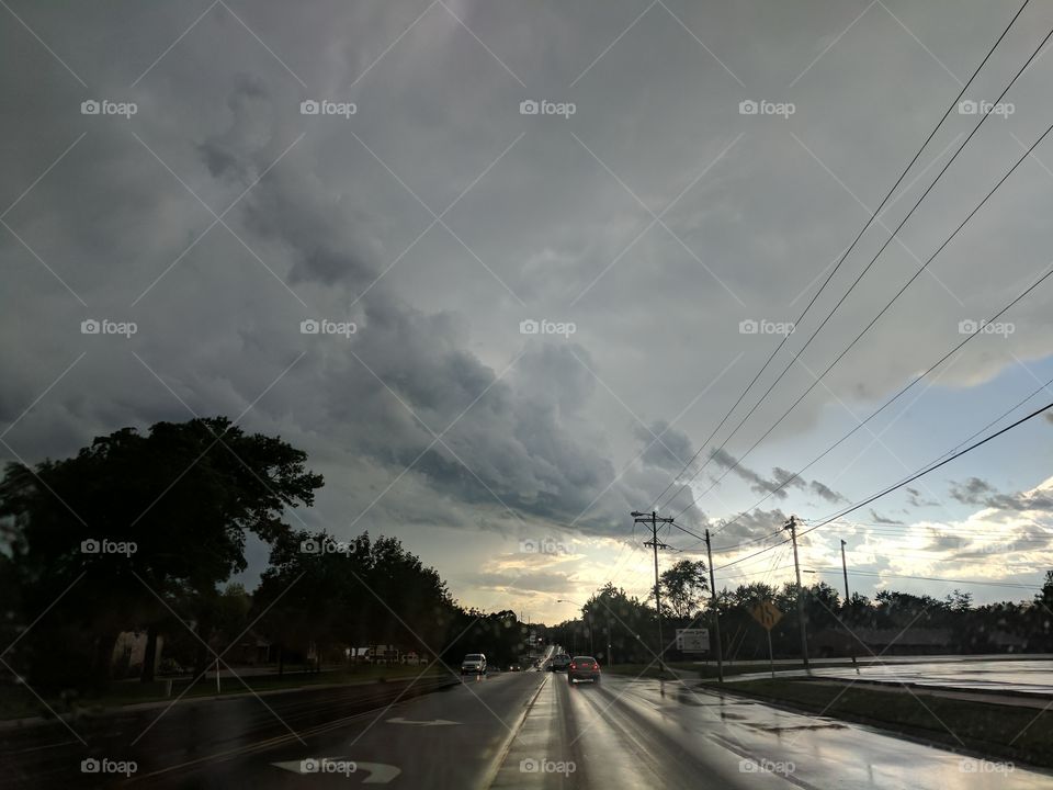 storm clouds