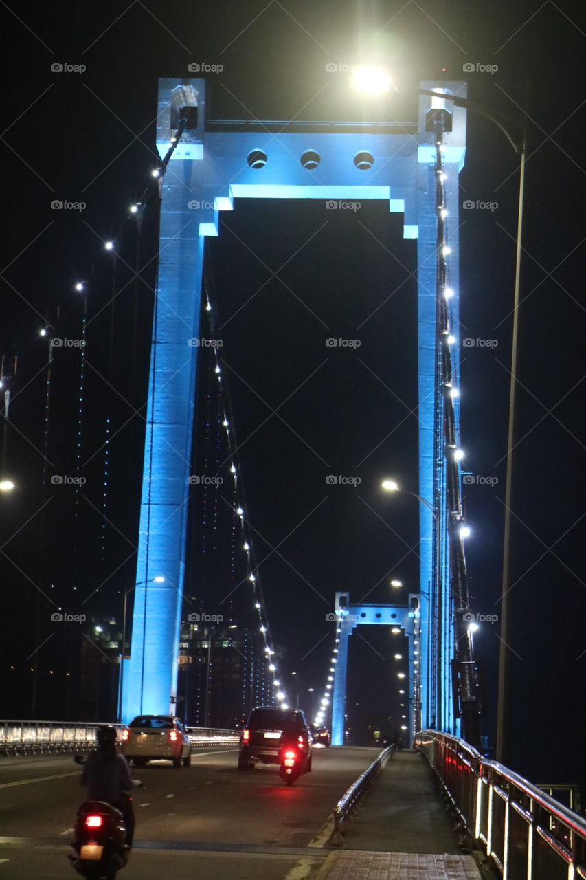Bridge over Han river DaNang 