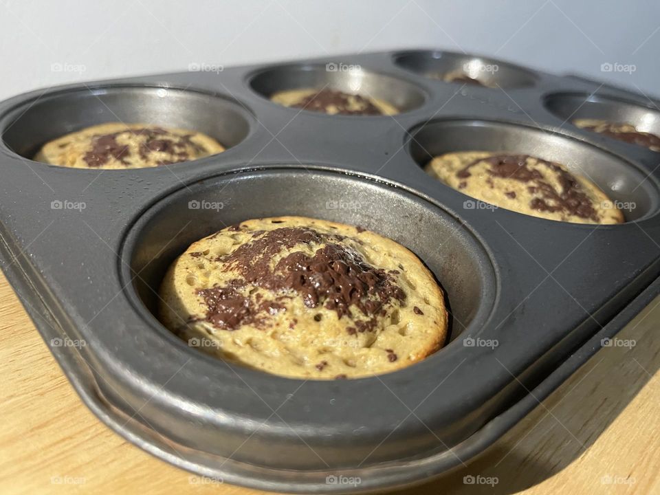 Baking chocolate breads