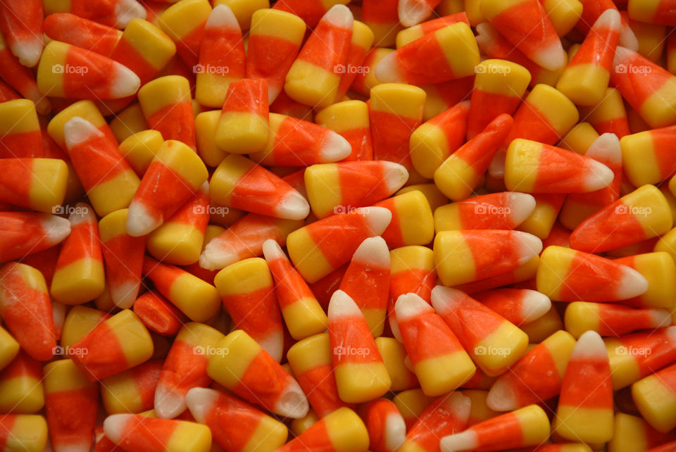 Candy corn a popular and favorite Halloween candy during the month of October!