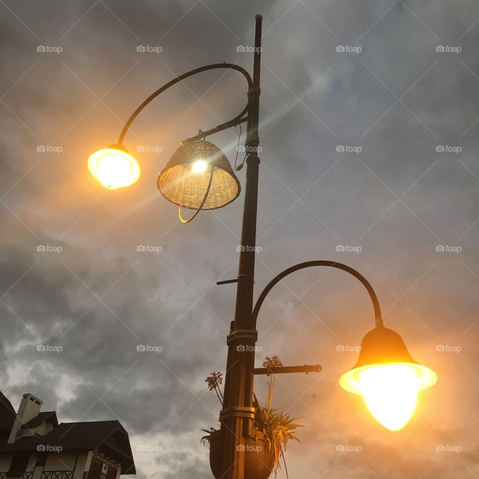 Weird street lamp