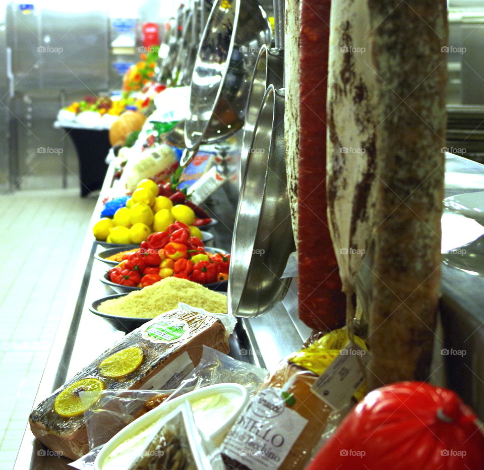 Prepping in the Galley