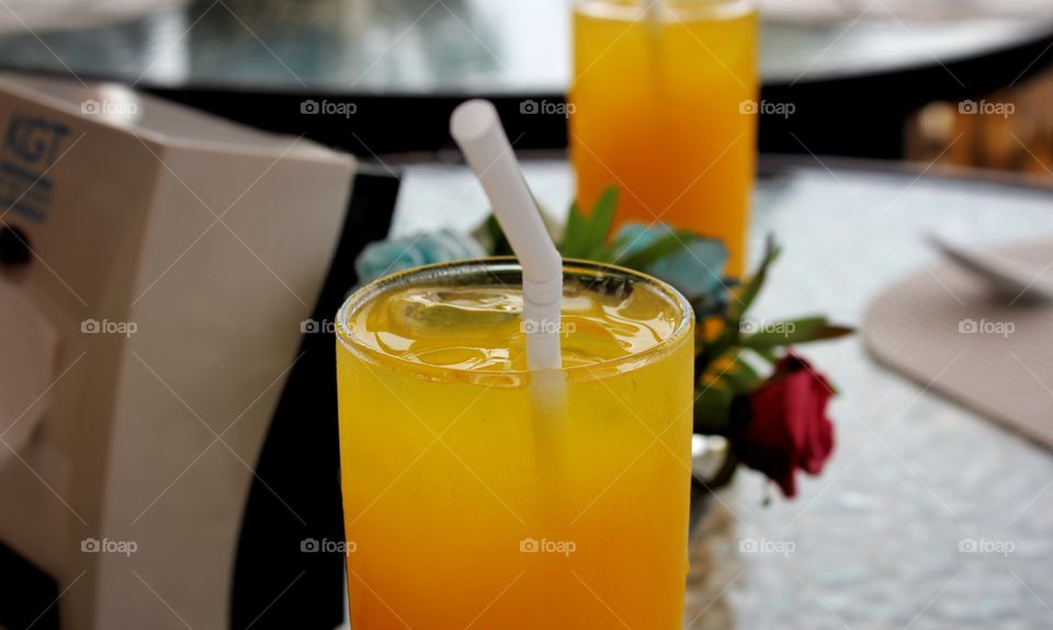 Iced Mango Juice