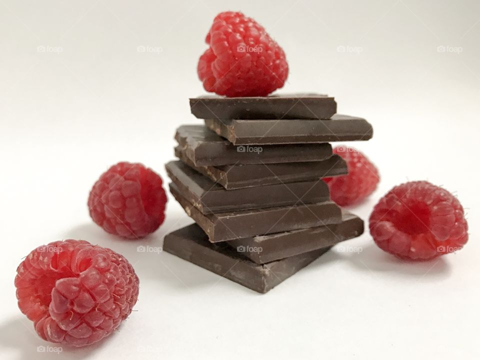 Chocolate and raspberry 