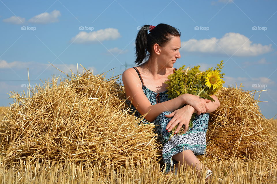 Straw, Hay, Wheat, Field, Summer
